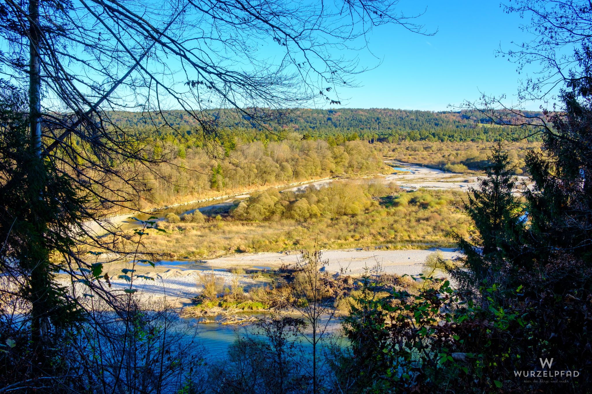 Blick vom Riemerschmid-Gedenkstein